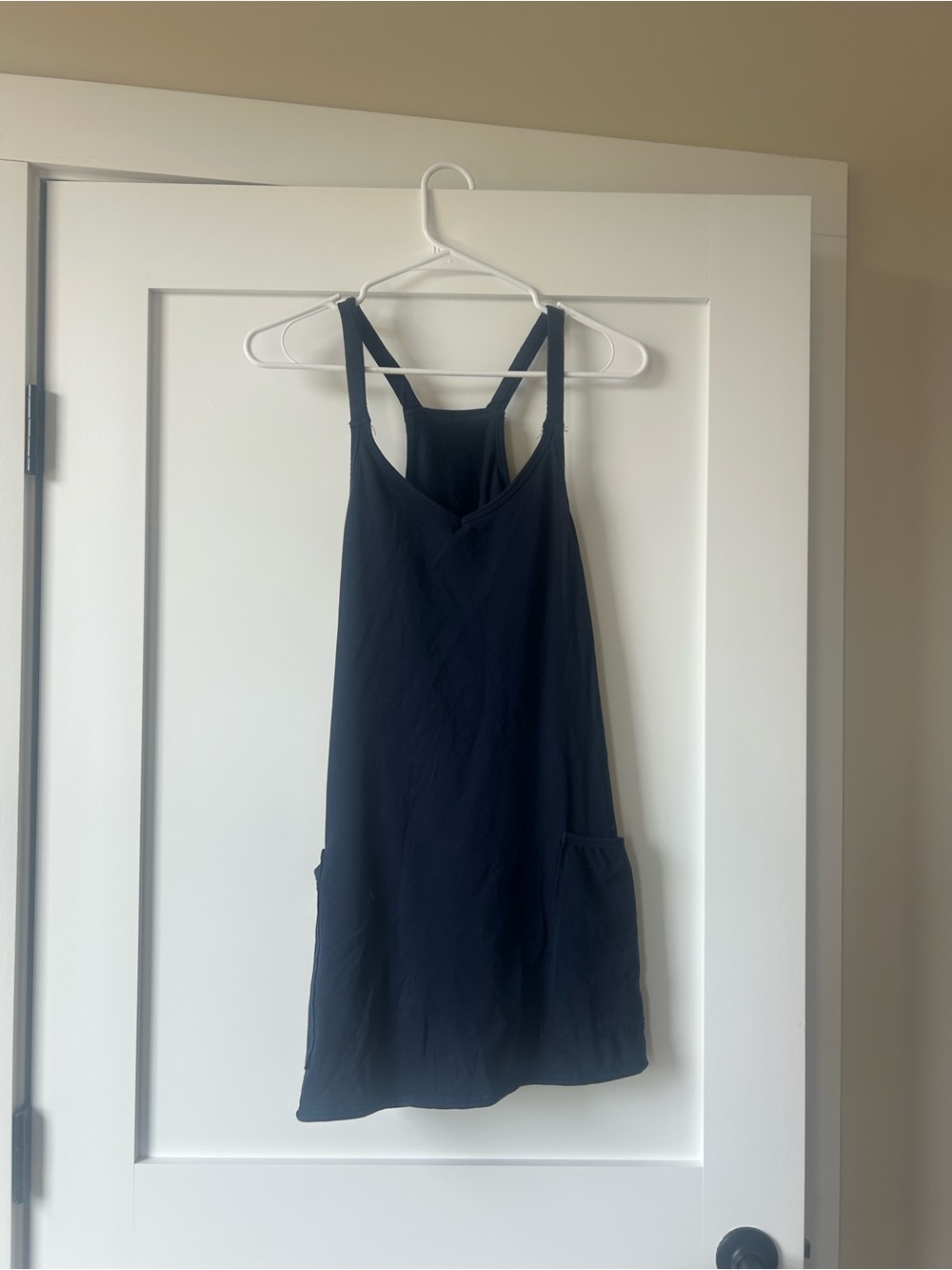 Amazon Navy Racerback Mini Dress